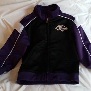 Kids Baltimore Ravens Jacket Size 2T